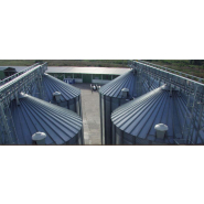 Silo agricole à tôle ondulée, pour le stockage de différents types de céréales_2