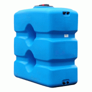 Cuve 800l Aérienne De Récupération D'eau - Réservoir Compact Bleu - Elbi Cpn800_2