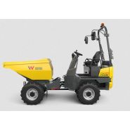 Dw20 mini-dumper sur pneu - wacker neuson - 2000 kg_2