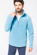 Enzo - Micropolaire col zippé homme - Kariban - Réf: K912 - 100% polyester antiboulochage_2