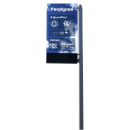 Panneau sucette LED pleines couleurs - extérieur - format de 1.53m² à 2.45m² - pitch P4.4-P6.67_2