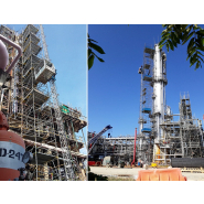 Monte-matériaux avec personnel accompagnant pour plaques de plâtre  - PT 1000_2