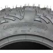 Quad tyres 26x9-12, 6ply, ATV tires, 7psi, E marked, road legal tyres - set of 2_2