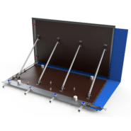 Dispositif anti-inondation démontable mobile et auto-stable - FLO-WALL - 7 hauteurs possibles jusqu'à 2,7m - Certifié FM Global_2