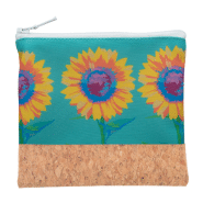 Trousse de toilette zippée sur mesure en polyester et liège naturel - Impression sublimation - Minimum 50 pièces_2