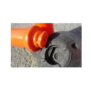 Balise routière rigide en PEHD - Jalonnement routier - STI Balisage - 2 hauteurs disponibles_2