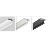 Profilé en aluminium anodisé d'angle 30-60° pour ruban LED - Garantie élevée - 3 coloris disponibles_2