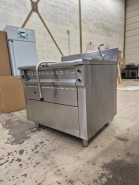 Sauteuse gaz 70 L - levage automatique électrique - COMETTO d'occasion en excellent état_2