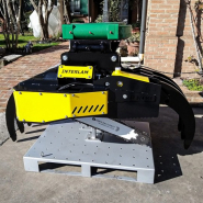 Grappin forestier adapté avec guide de coupe_2