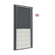 Porte sectionnelle anti-effraction sur mesure avec vitrages blindés intégrés - CR3-CR4 - FTMQ 0100 - Performances certifiées et design soigné_2