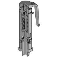 Soupape de sécurité inox - gamme 8C - H+Valves - différents diamètres et plage de tarage étendue_2