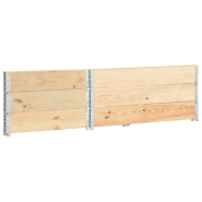 Vidaxl colliers de palette 3 pcs 100x150 cm bois de pin solide 310059_2