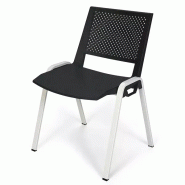 Chaise visiteur empilable So Caserte - P25, Kit d'accroche AC57, Kit tablette avec 1 accoudoir So Caserte_2