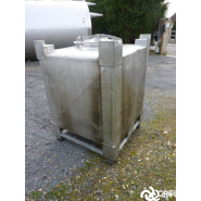 Container (IBC/GRV) inox carré 1000L - CON014_2