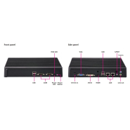PC industriel Nexcom NDiS 166 - Processeur Intel® Core™ de 2e génération - Double affichage - Contrôleur graphique intégré - WLAN/TV tuner support_2