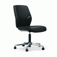 Fauteuil de direction Giroflex 64 Manager - haut dossier en cuir avec appuie-tête et mécanisme synchrone Organicmove_2