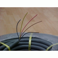 Gaine préfilée d'installation 3G2.5 - ICTA préfilé multi-conducteurs - bobine 100 m - diamètre 20 mm - normes NF EN 50086-2-2_2