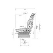 Siège de tracteur - Grammer AG - Compacto W tissu agri - course de la suspension : 80 mm - 55072_2
