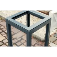 Poubelle anti-terroristique Altus 03.052.4.Sn - Zano - 55L - Acier inoxydable ou noir - Options bois et couleurs RAL_2