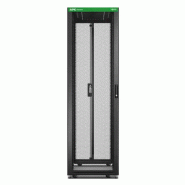 Baie EasyRack 600mm/42U/1000mm avec toit, sans panneau latéral, roulettes, noir_2