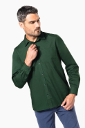Chemise popeline polycoton homme - entretien facile - Kariban - Réf: K545_2