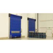 Porte souple isotherme à ouverture verticale pour chambre froide_2