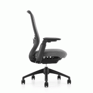 Fauteuil ergonomique synchrone avec accoudoirs iris - sans têtière