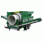 Cribleur trommel Zemmler MS 1600 - Compact et polyvalent, 3 fractions_2