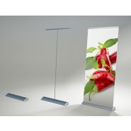 Kakémono roll-up Alto - élégant, léger, enrouleur aluminium jusqu'à 150cm de large_2