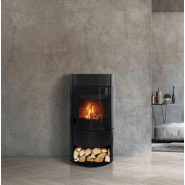 Poele a bois monica - interstoves - acier_2