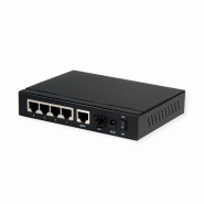 ROLINE Switch Gigabit Ethernet, 6 ports (5xGB + 1x SFP,  4x PoE+)_2