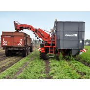 Arracheuse par préhension GKIIISE - Dewulf BV - largeur totale 4199 mm - traînée à 3 rangs avec tapis à tétines_2