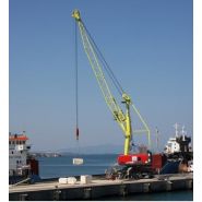 LHM 180, grue mobile performante pour produits en vrac