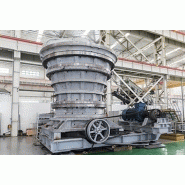 Concasseur giratoire avec réglage externe et écran tactile