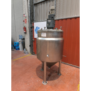 Cuve verticale en acier inoxydable 460 litres avec isolation thermique - référence : c13693_2