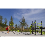 Battle Rope 9m pour Cross Training en plein air - Gamme Street Workout DAMAPRO_2