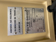 Cutter K35 DITO-SAMA d'occasion - Capacité 3,5L - Puissance 550W - Triphasé 400V_2