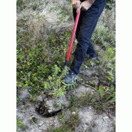Louchet d'arrachage Polet Professional - Outil pour déraciner arbres et arbustes avec lame acier et manche 85 cm_2