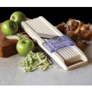 Mandoline japonaise 6,5 cm Benriner avec bac récupérateur et râpe_2