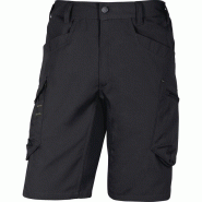 Bermuda Mach Spirit 60% coton / 40% polyester - 270 g/m² - Taille élastiquée - 8 poches dont 1 poche mètre - M5BE2_2