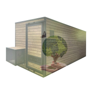 Container habitation écoresponsable,  modulable, résistant aux conditions climatiques_2