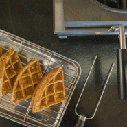 Gaufrier éléctrique double, ouverture 180 degrés - gaufre ronde | Krampouz - WECACB_2
