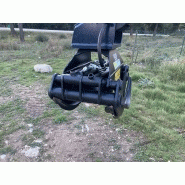 Grappin à bois pour mini pelle 2.5 à 3.5 tonnes_2