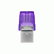 128 Go DataTraveler microDuo 3C 200 Mo/s dual USB-A + USB-C_2