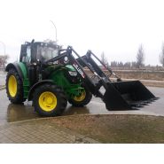 Équipement agricole série Euro 2.0 avec amortisseur optionnel pour tracteurs