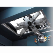 Centre d'usinage horizontal OLYMPIC - HF380 avec commande numérique Fanuc 0iMF et palettes 380x380 mm_2