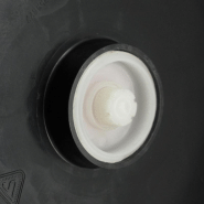 Couvercle Schütz Ø220 noir + bonde 2