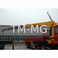 Grue auxiliaire - XCMG SQ10SK3Q - 10 tonnes - Télescopique, rotation complète, hauteur max 13,5m_2