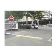 Herse anti-intrusion - Traffimex - Acier - Maximum 40 tonnes - Hauteur dents 6 cm - Fixations béton fournies_2