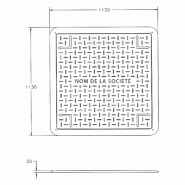 Plaque de sécurité piétons 11/11 - pack_2